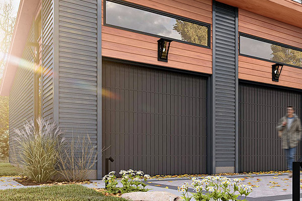 Lund modular garage British Columbia — exterior view 1